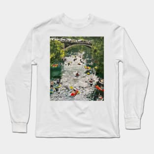 Floating the River Long Sleeve T-Shirt